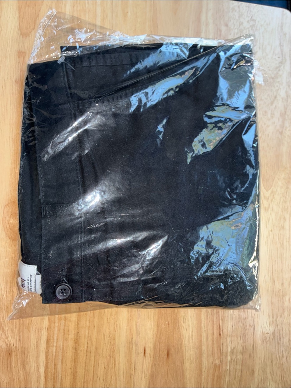 H&M Men's Regular Fit Black Chino Shorts Size 36